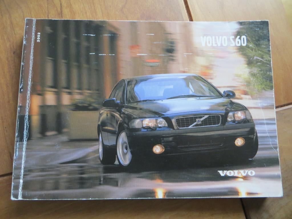 Instructieboek Volvo S60 2001 incl. audio, zeer mooi!, Auto diversen, Handleidingen en Instructieboekjes, Ophalen of Verzenden