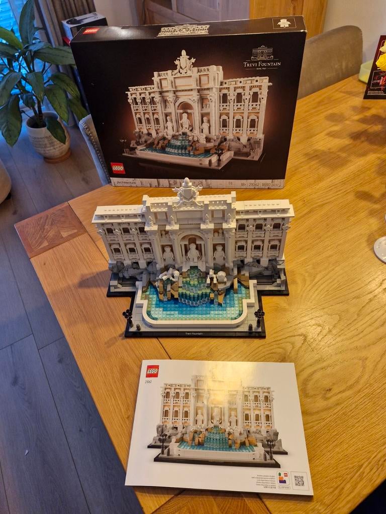 Lego Architecture Trevi Fontein 21062 in prijs verlaagd, Kinderen en Baby's, Speelgoed | Duplo en Lego, Ophalen of Verzenden, Zo goed als nieuw