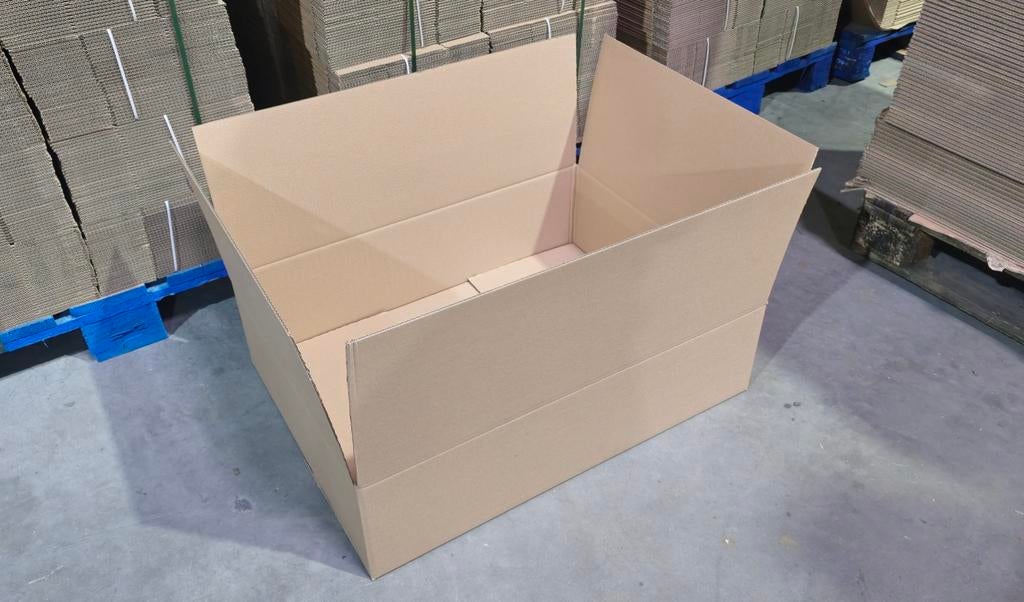 Nieuwe partij dozen dubbel golf 4mm 785x580x200, Doos, 40 tot 60 cm, Opvouwbaar, Nieuw