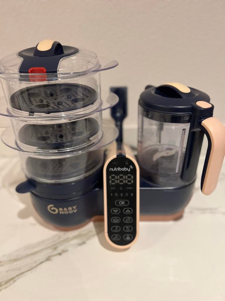 Babymoov Nutribaby+ - Zo goed als nieuw!, Ophalen of Verzenden, Zo goed als nieuw, Flessen- of potjesverwarmer