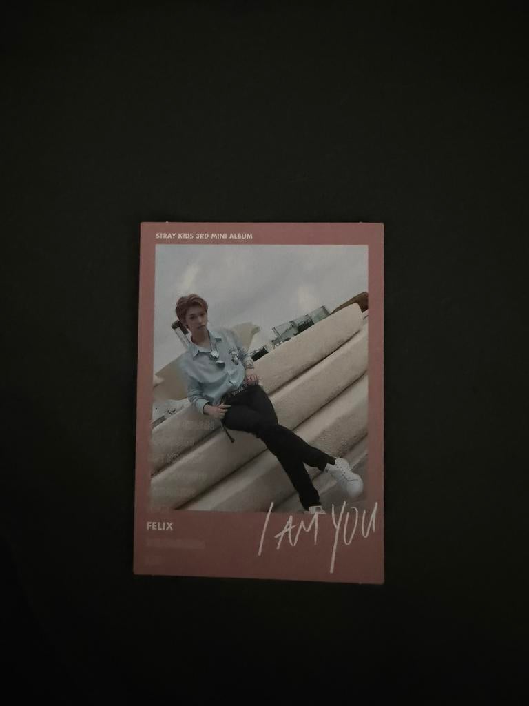 Stray Kids I Am You Felix Polaroid, Ophalen of Verzenden, Zo goed als nieuw, Aziatisch