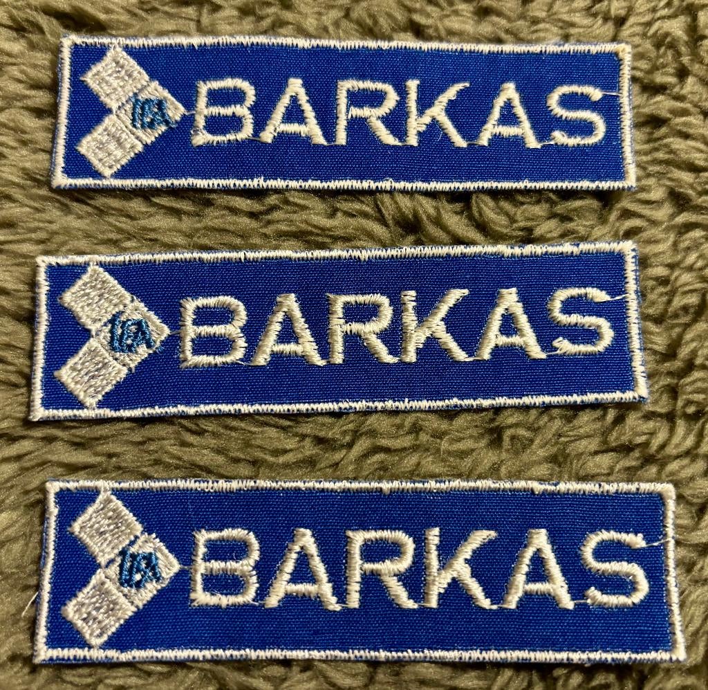 Barkas patches, NIEUW !!, Ophalen of Verzenden