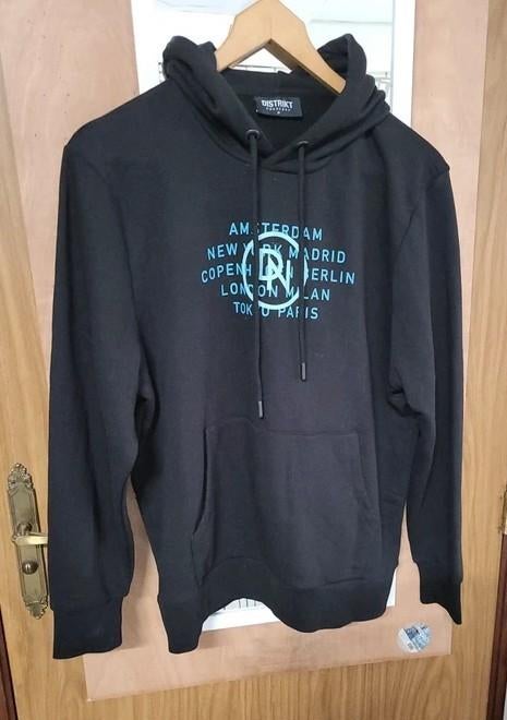 Distrikt trui maat M, Maat 48/50 (M), Zwart, Ophalen of Verzenden, Zo goed als nieuw