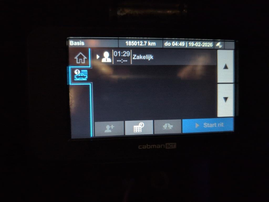 ​Cabman BCT Boordcomputer Taxi (Euphoria) – goede staat, Computers en Software, Harde schijven, Ophalen of Verzenden