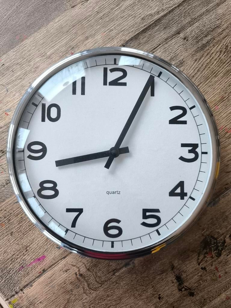 Wandklok Ikea, Ophalen of Verzenden, Gebruikt, Wandklok