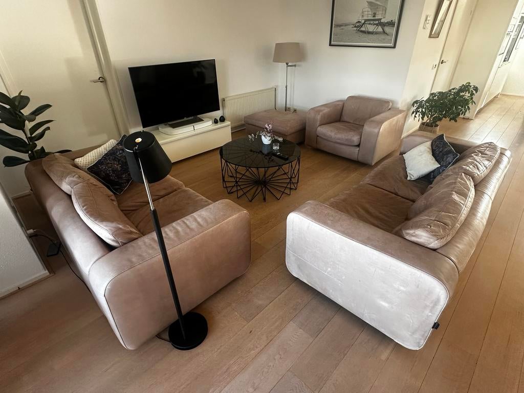 Design Maschalke & Maschalke bankstel, Ophalen, 250 tot 300 cm, Gebruikt, Rechte bank