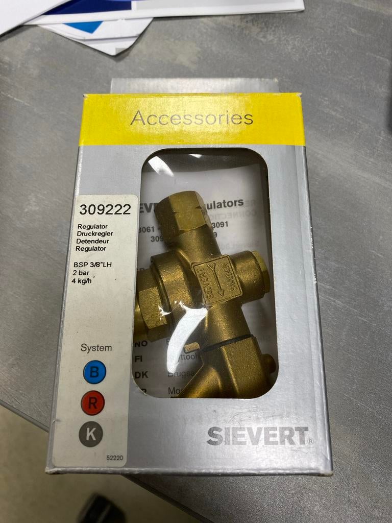Sievert 309222 Regulator - Nieuw in Verpakking, Ophalen of Verzenden