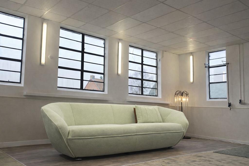 Leolux Pode Colla 3 zits bank NIEUW, Ophalen, Nieuw, 75 tot 100 cm, Stof