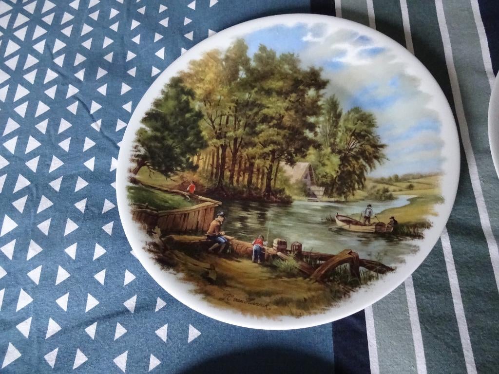 Borden van  H.C .van Hunnik., Antiek en Kunst, Ophalen of Verzenden