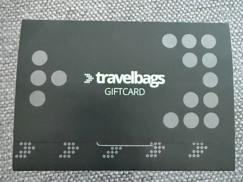 Cadeaubon voor zoals koffers, reistassen, rugzakken twv €150, Eén persoon, Cadeaubon, Overige typen