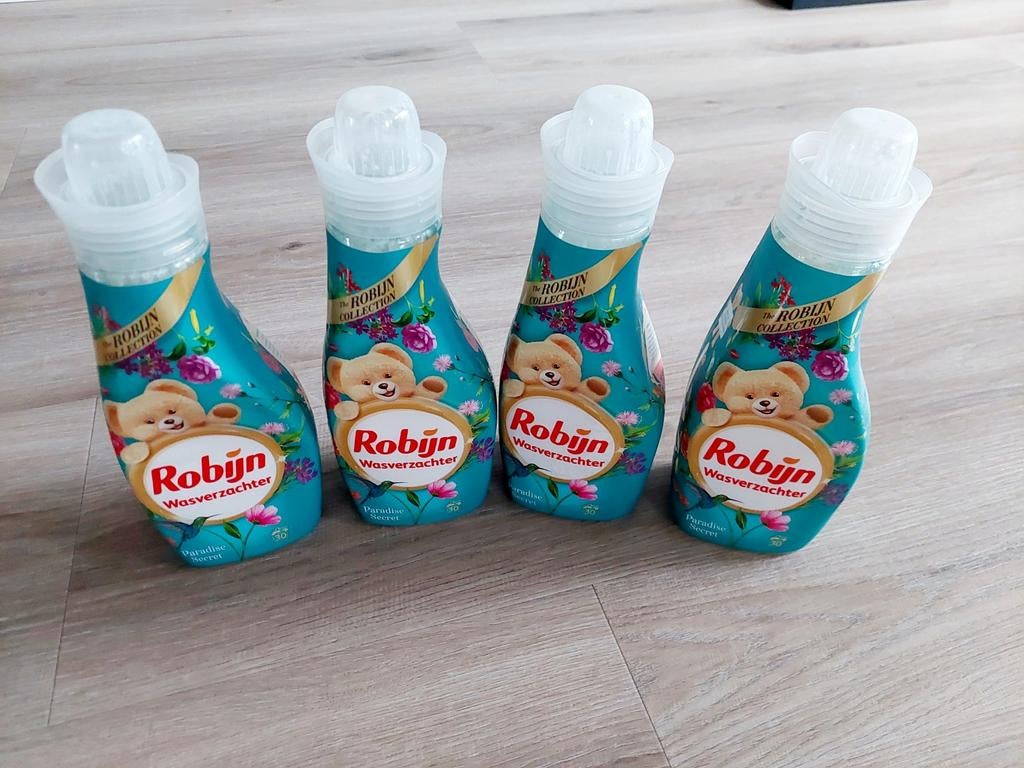 4x Nieuwe Robijn Wasverzachter Paradise Secret, Ophalen of Verzenden, Schoonmaakmiddel