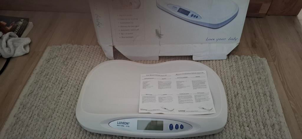 Luvion Babyweegschaal - Zo goed als nieuw!, Overige merken, Overige typen, Ophalen of Verzenden, Zo goed als nieuw