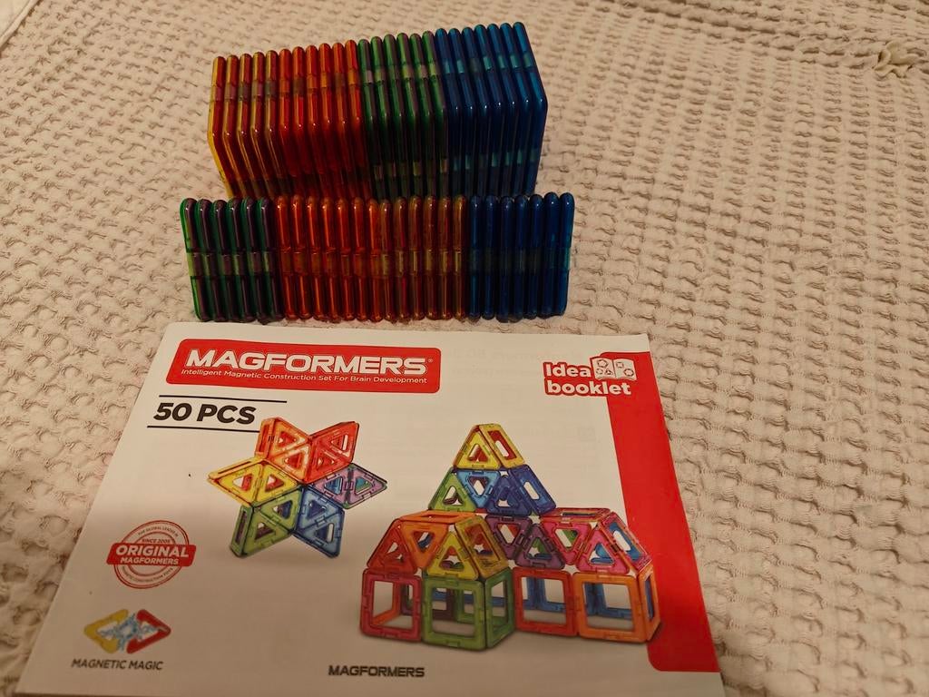 Magformers Set - 50 Stuks, Ophalen of Verzenden, Gebruikt, Overige merken