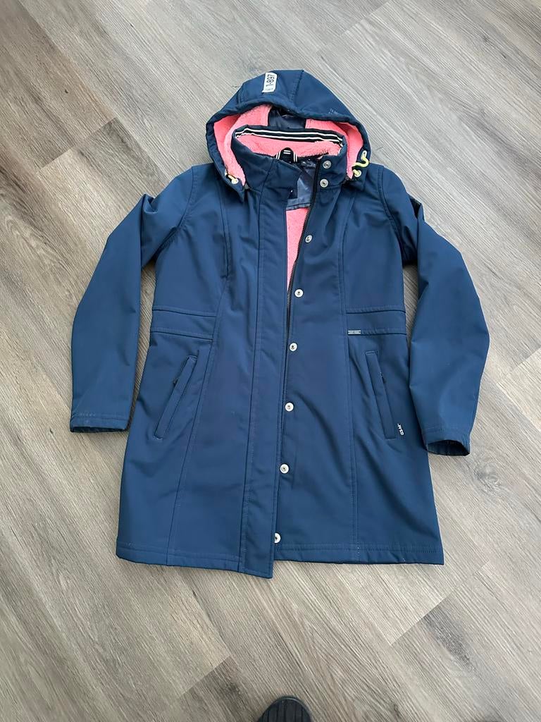 Gaastra winddichte jas XL met bontvoering, Kleding | Dames, Jassen | Winter, Gaastra, Blauw, Maat 46/48 (XL) of groter, Ophalen of Verzenden