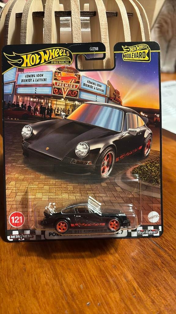 Hot wheels Porsche 911 Carrera RS 2.7 1/64, Ophalen of Verzenden, Nieuw, Auto