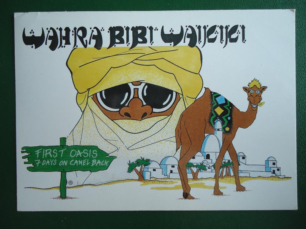 (1772) Dierenkaart: KAMEEL, Verzenden, 1980 tot heden, Ongelopen, Overige soorten