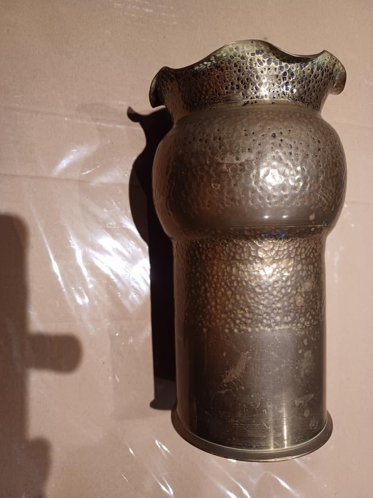 Antieke bloemen vaas, Ophalen of Verzenden