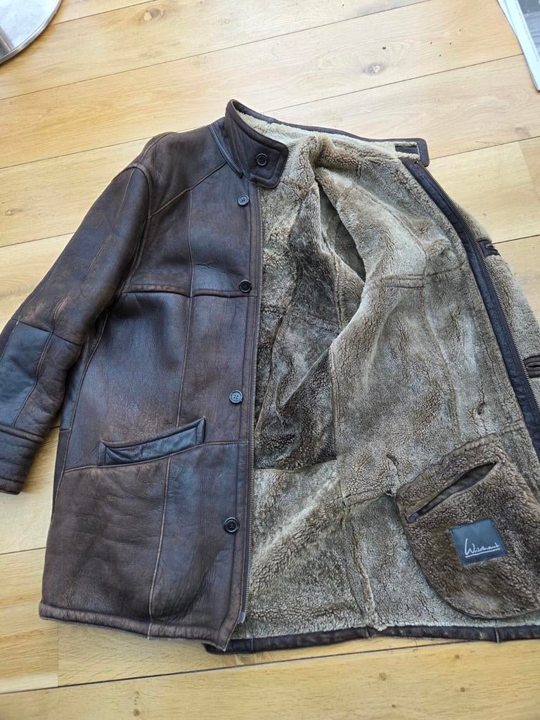 Lammy  winterjas, Kleding | Heren, Jassen | Winter, Ophalen of Verzenden, Maat 48/50 (M), Bruin