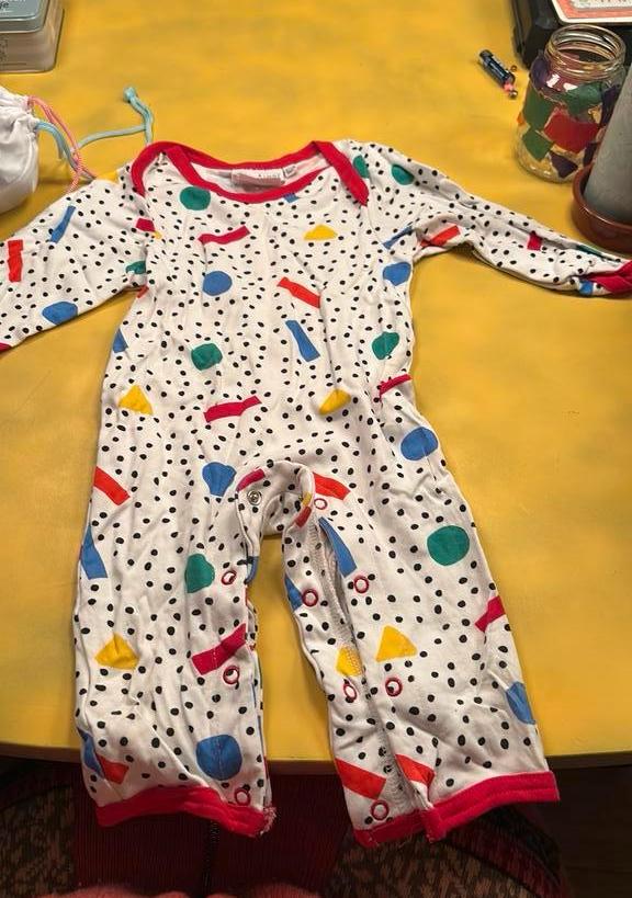Speelpak, organic katoen, maat 80, Kinderen en Baby's, Ophalen of Verzenden, Zo goed als nieuw, Jongetje of Meisje, Nacht- of Onderkleding