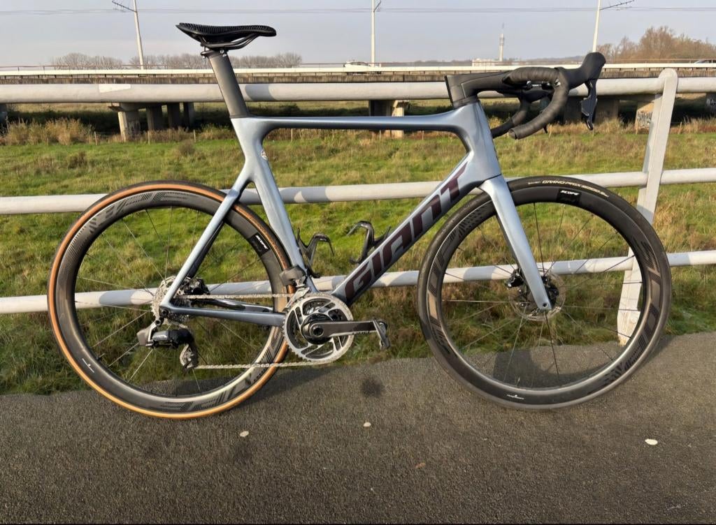 Giant propel xl/61 2022 met scope R4 en Sram Red/rival groep, Fietsen en Brommers, Ophalen, 28 inch, Carbon, Heren