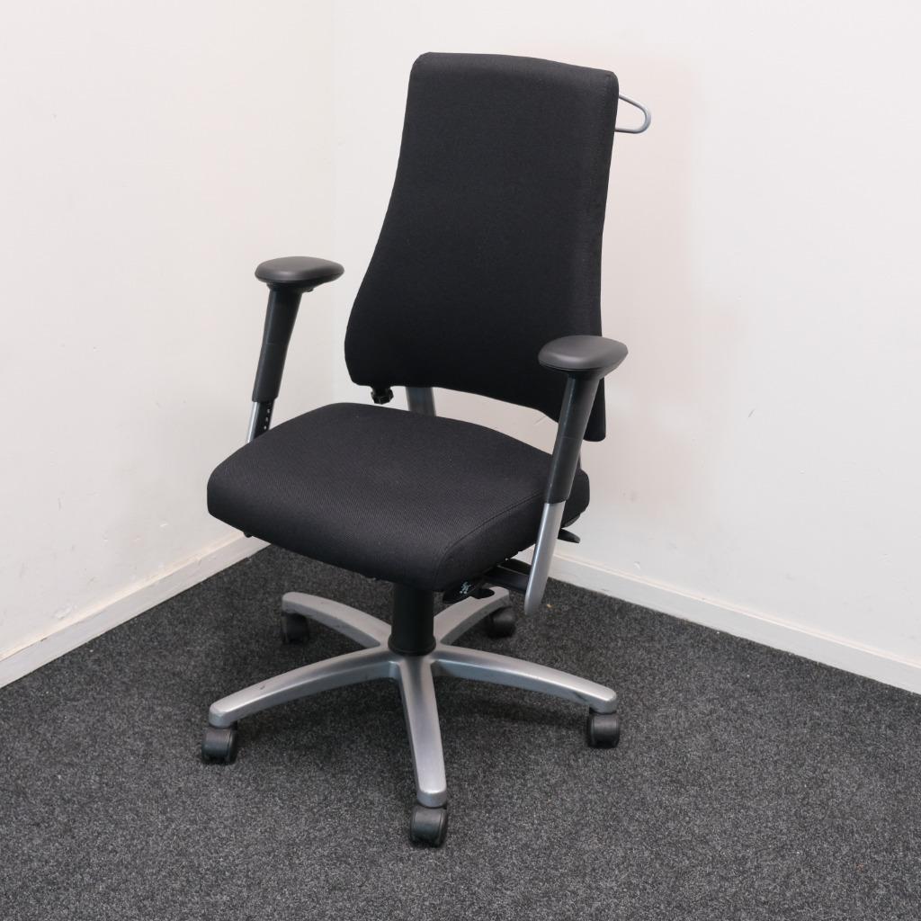 BMA Axia, Pro Max, Bureaustoel, Zwart, Kledinghanger, Stoel, Gebruikt, -, Zwart, -