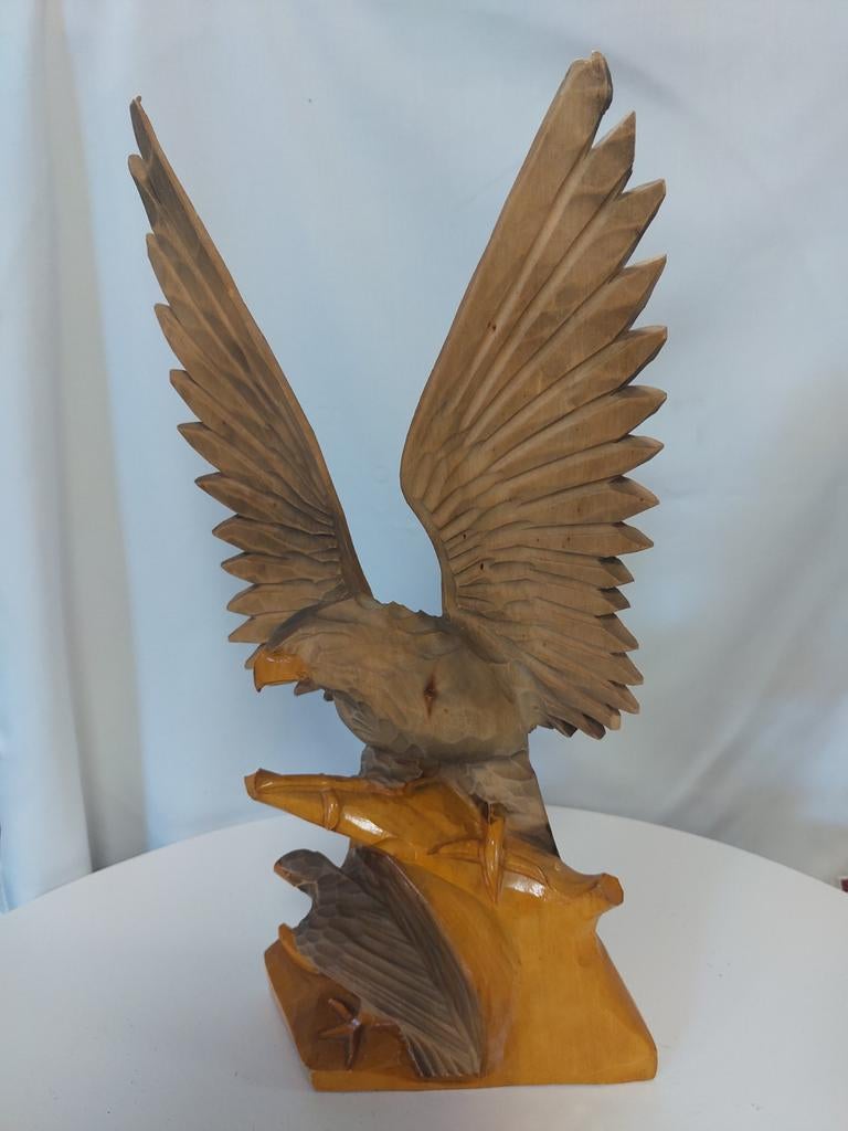 Houtsnijwerk Arend, Ophalen of Verzenden