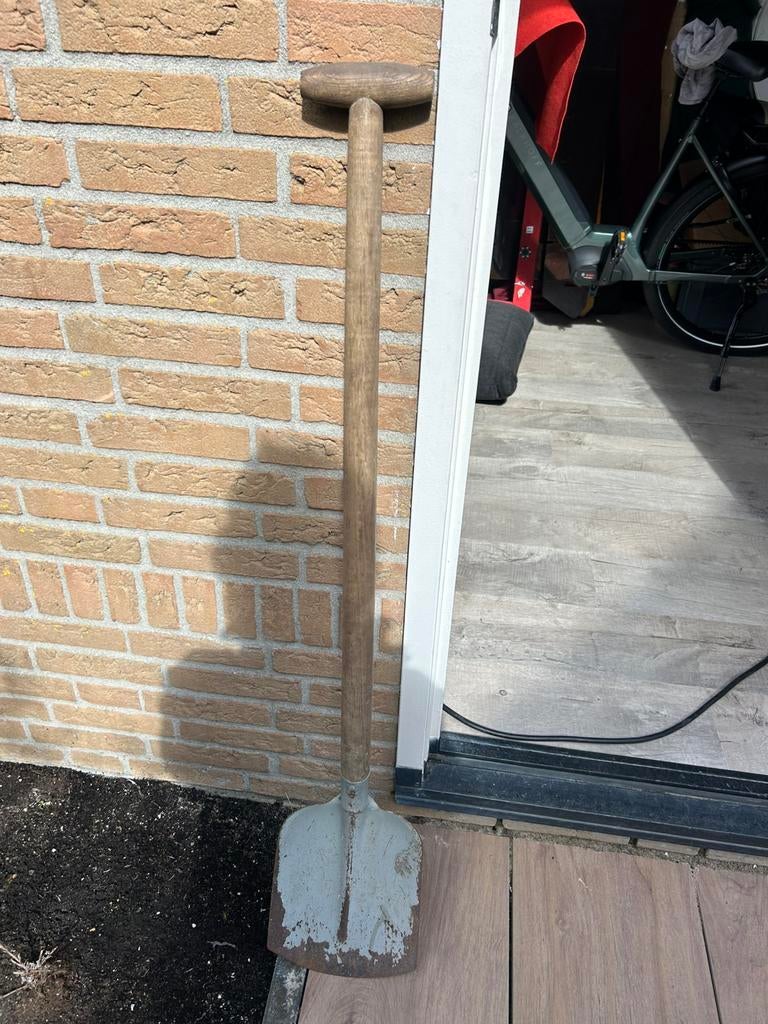 Schop - schep - zgan tuim schep - prima staat zgan, Ophalen, Zo goed als nieuw, Schop