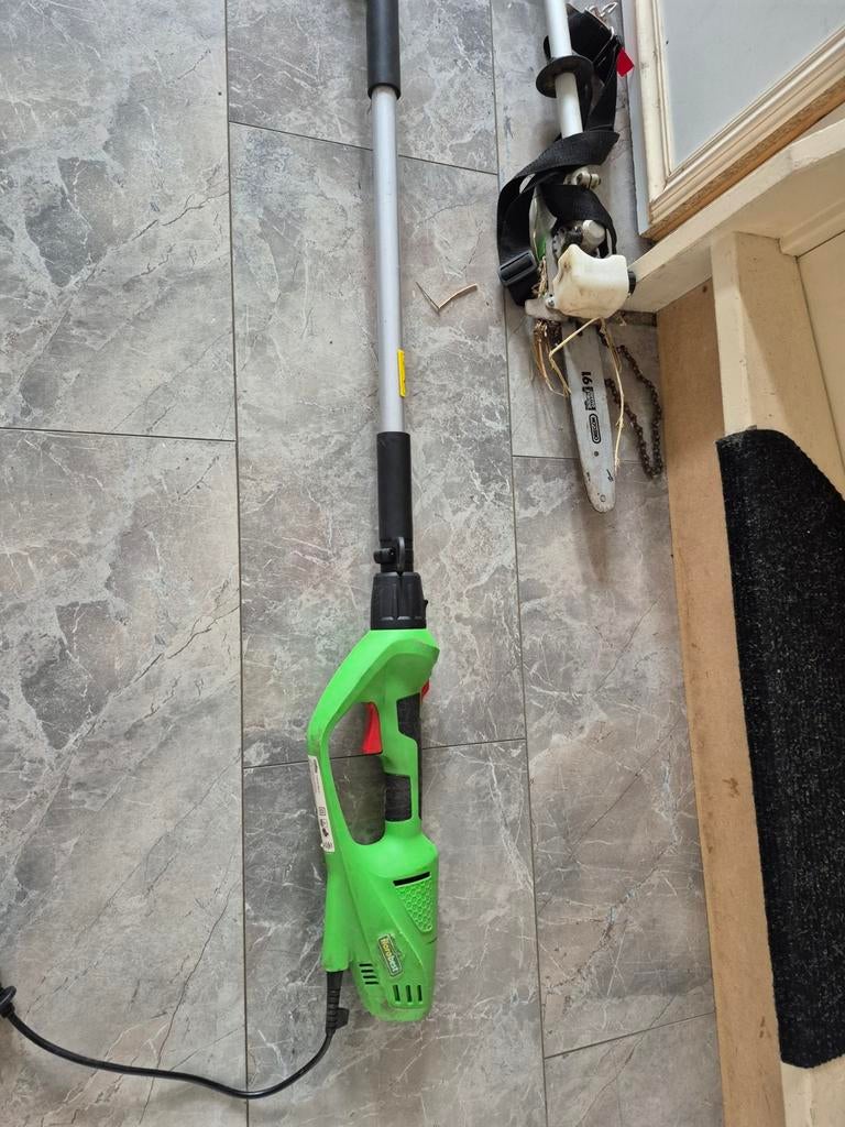 Florabest heggeschaar kettingzaag, Tuin en Terras, Ophalen, Elektrisch