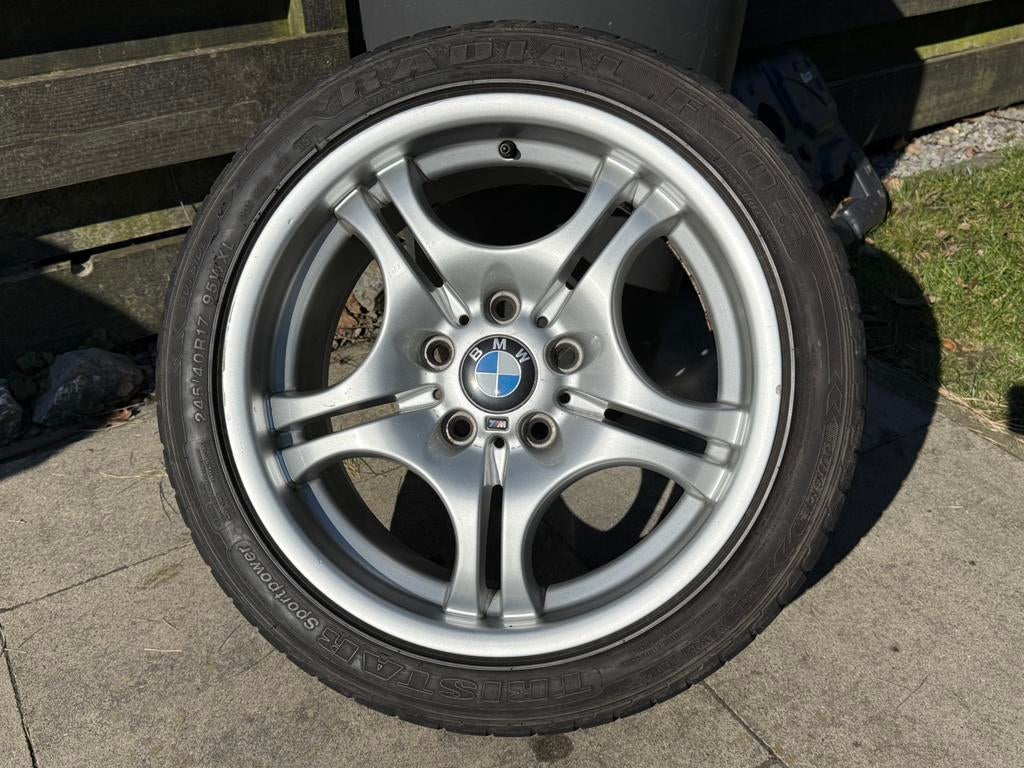 BMW Style 68 breedset 17-inch 5X120, Ophalen, Gebruikt, Velg(en), 17 inch