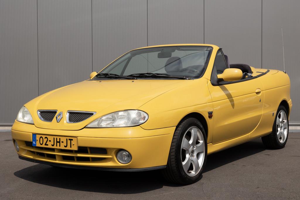 Renault Mégane cabrio 1.4-16V Expression NL-AUTO | AIRCO |, Auto's, Renault, Voorwielaandrijving, Stof, Cabriolet, 4 stoelen