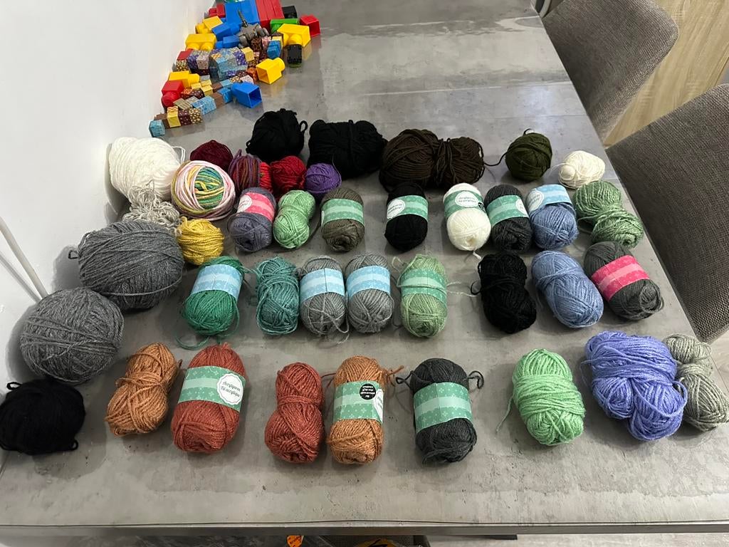 Partij breigaren, Ophalen of Verzenden, Zo goed als nieuw, Breien of Haken, Wol of Garen