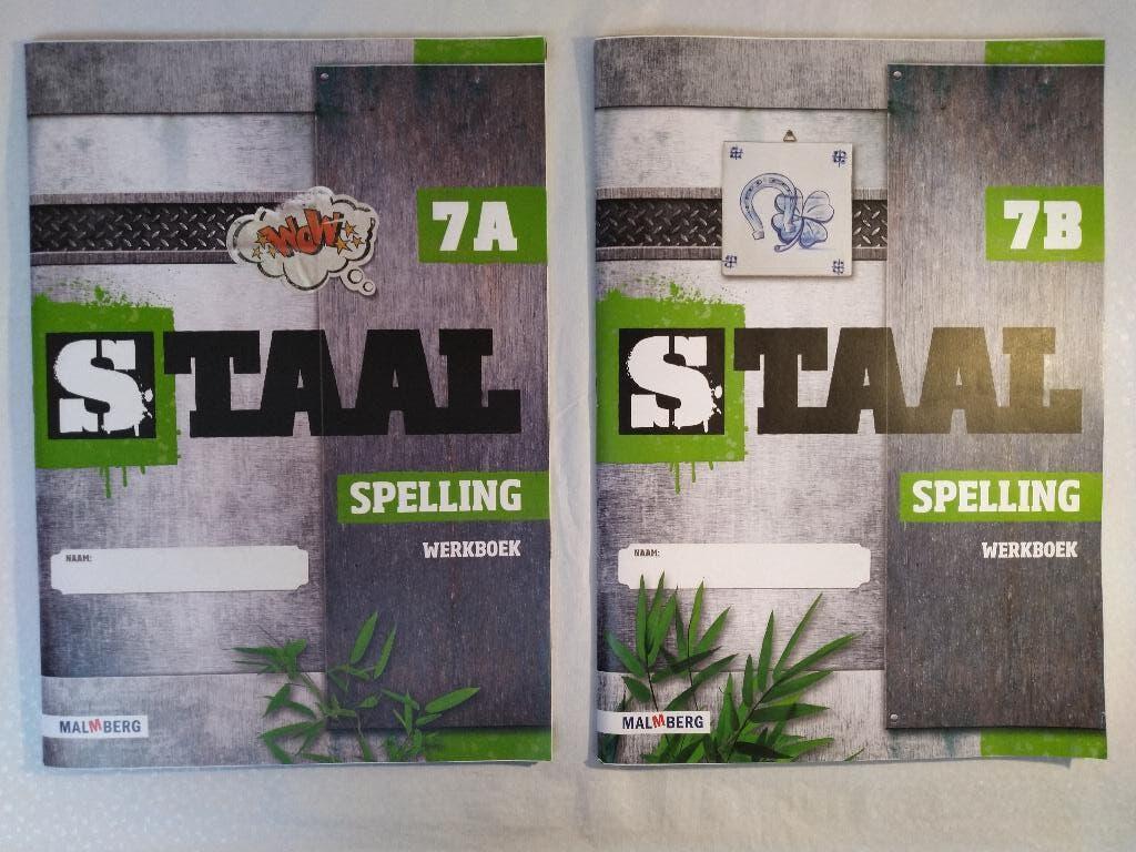 Staal Spelling Werkboek - Groep 7  (7A, 7B) - NIEUW., Ophalen of Verzenden, Nieuw, Overige niveaus, Nederlands