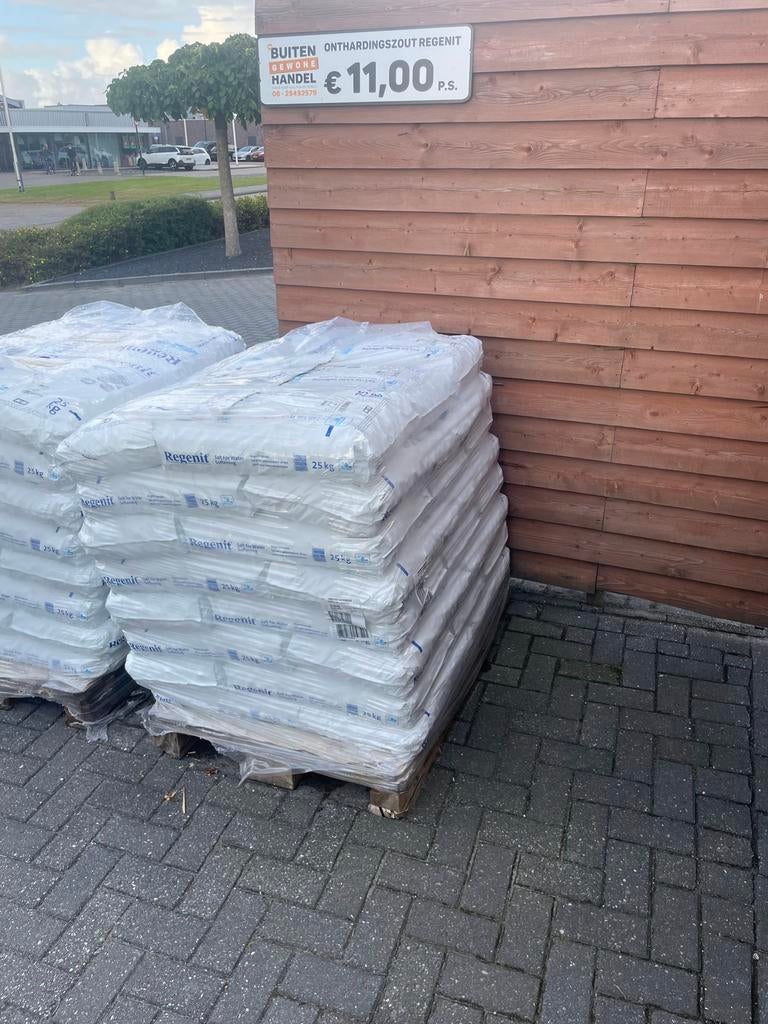 Regenit onthardingszout zouttabletten waterontharder, Ophalen, Nieuw