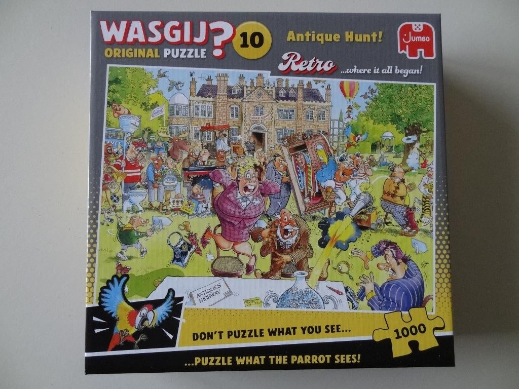 Puzzels Wasgij 1000 stukjes, Ophalen, 500 t/m 1500 stukjes, Zo goed als nieuw, Legpuzzel