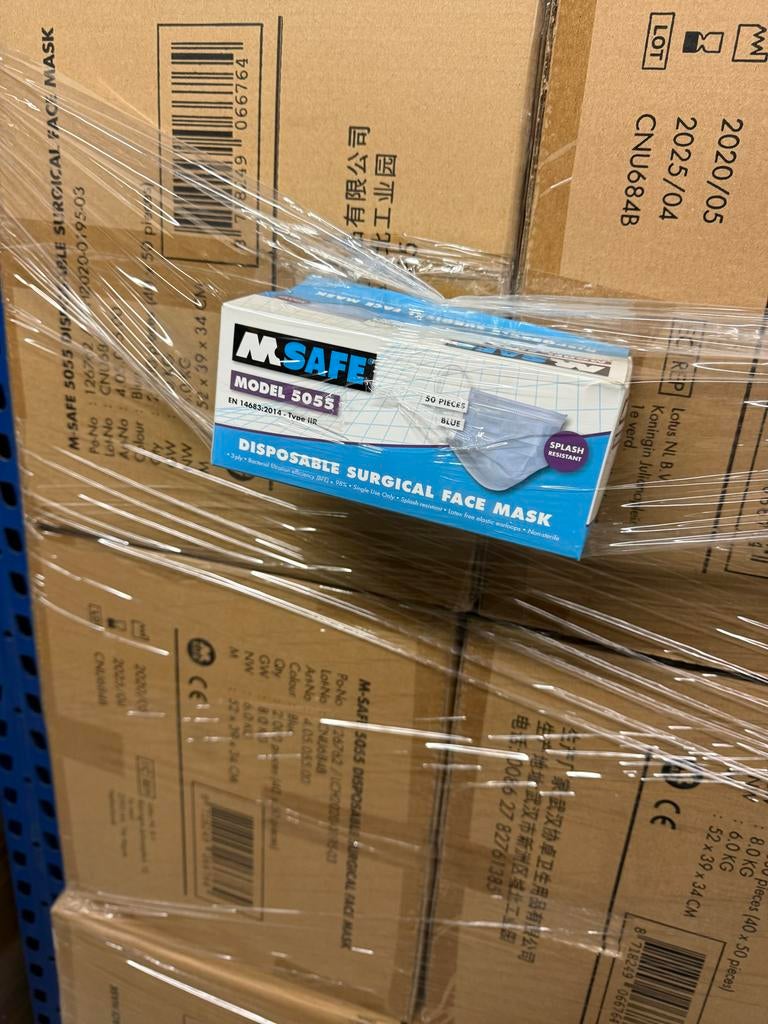 Partij van 341.000 face mask mondkapje, Ophalen of Verzenden, Nieuw