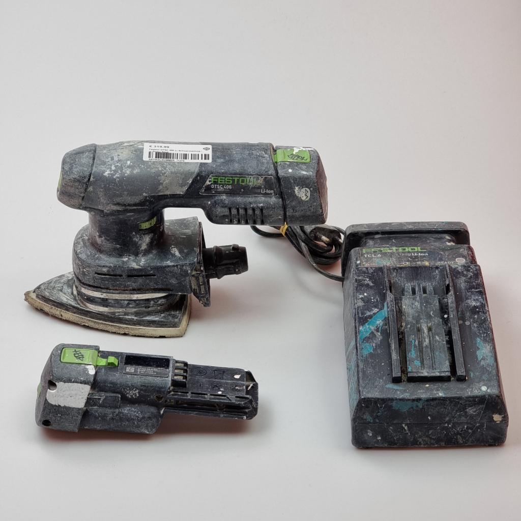 Festool DTSC 400 Li Schuurmachine | in Prima Staat, Festool, Gebruikt, Support@festool.com, Festool GmbH, Wertstraße 20, 
73240 Wendlingen
Germany
