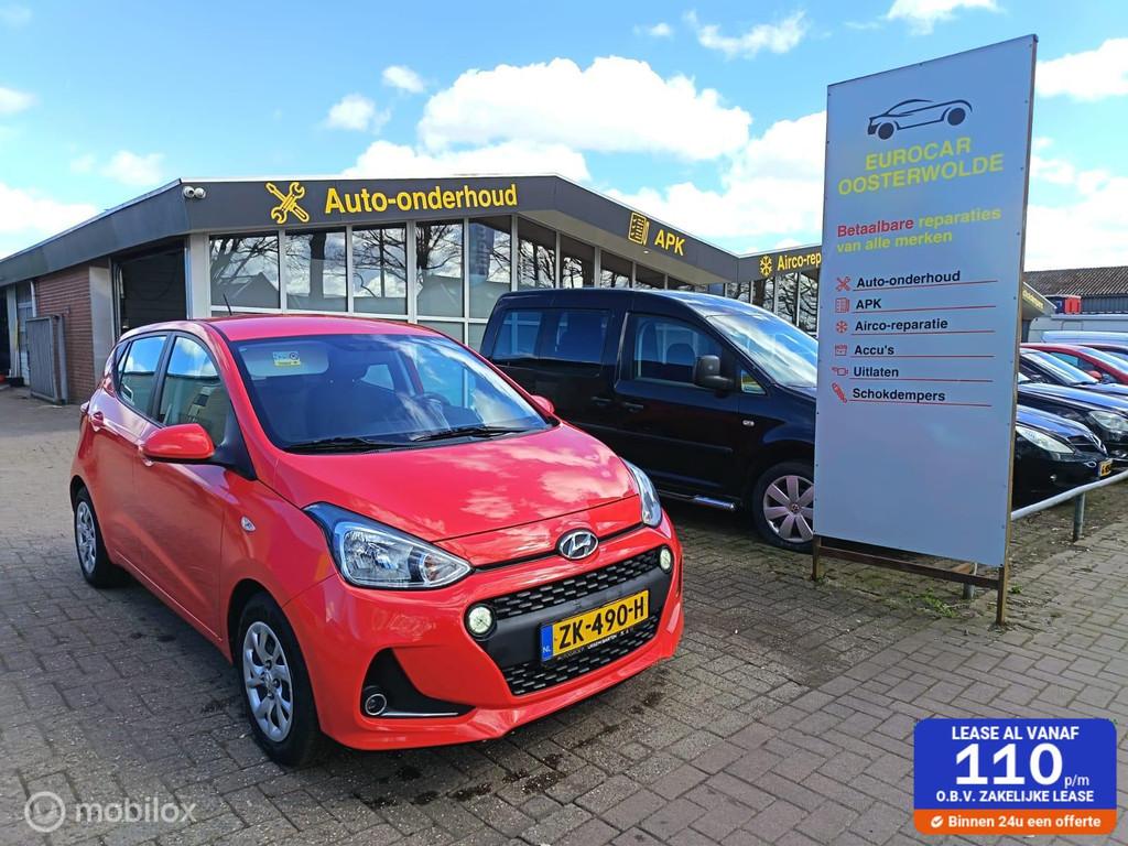 Hyundai i10 1.0i Comfort, Auto's, Hyundai, Bedrijf, Te koop, i10, ABS, Airbags, Airconditioning, Alarm, Bluetooth, Boordcomputer