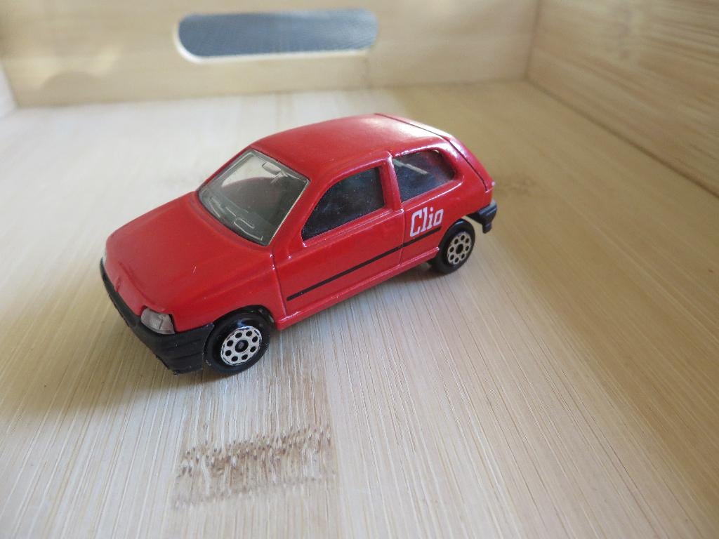 Majorette Renault Clio rood, Ophalen of Verzenden, Nieuw, Auto
