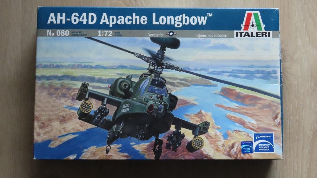 AH-64D Apache NL decals Italeri 1/72, Hobby en Vrije tijd, 1:72 tot 1:144, Italeri, Helikopter, Nieuw