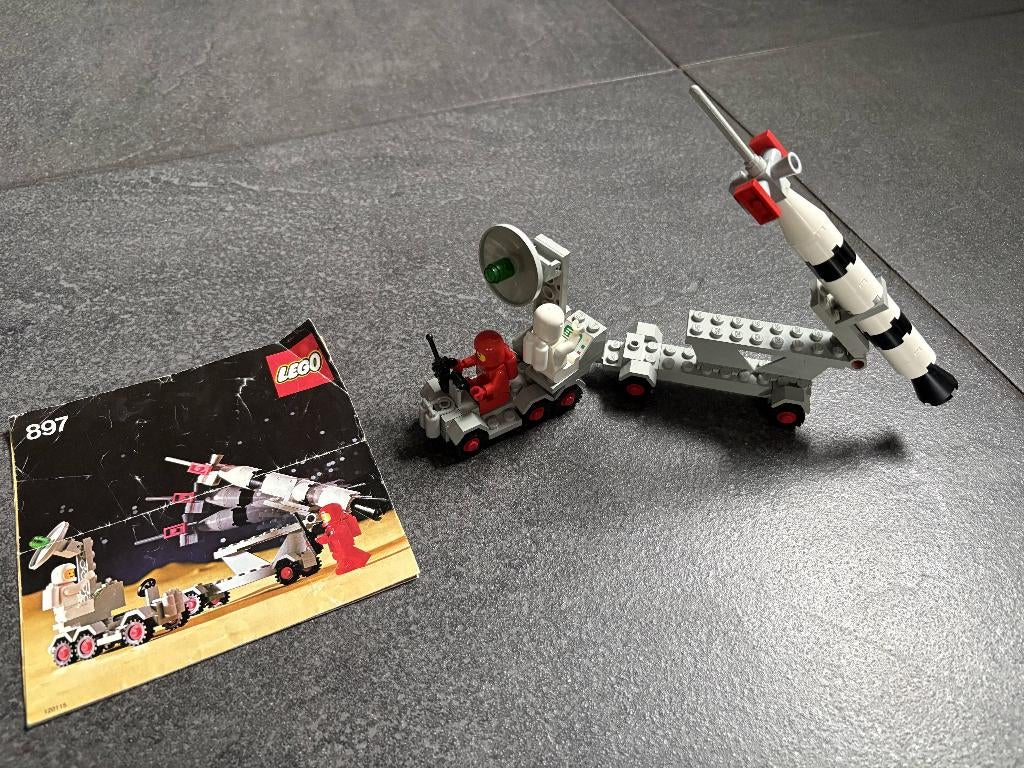 LEGO 897 Mobile Rocket Launcher, Ophalen, Gebruikt, Complete set, Lego