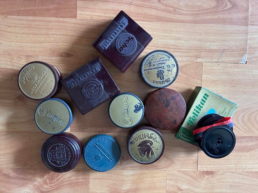 Konvolut Pelikan bakjes, Ophalen of Verzenden, Overige