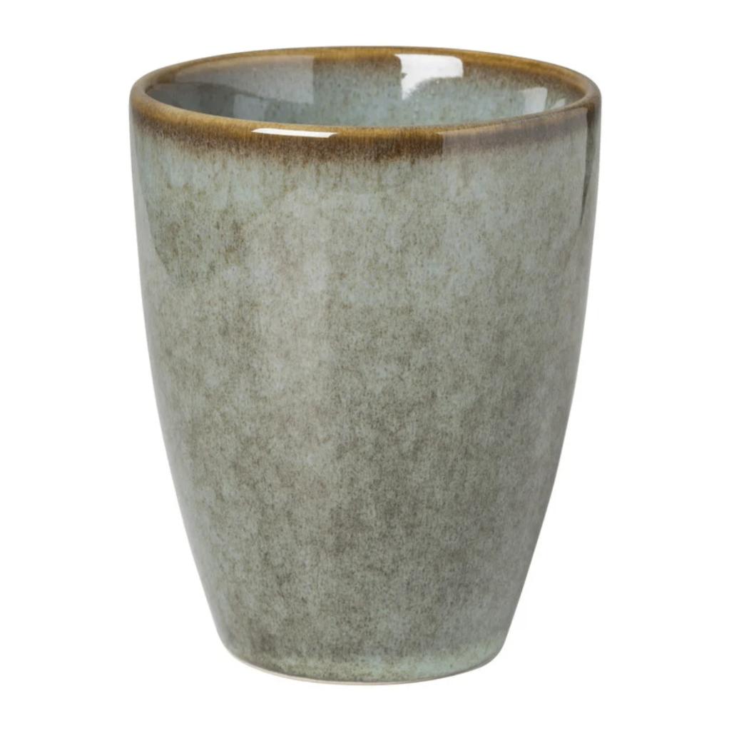 Nieuwe 2 Bekers Toscane - lichtgroen - 315 ml, Ophalen, Glas of Glazen, Nieuw, Effen