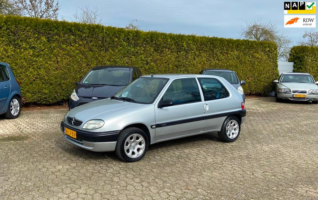 Citroen Saxo APK NIEUW GOED RIJDEND STUURBEKR, 4 cilinders, Saxo, 60 pk, Origineel Nederlands