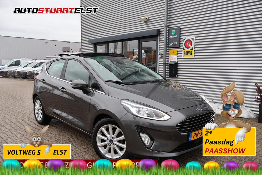 Ford Fiesta 1.0 EcoBoost Titanium 1e Eigenaar | Volledig Ond, Auto's, Voorwielaandrijving, Gebruikt, Euro 6, 23 km/l