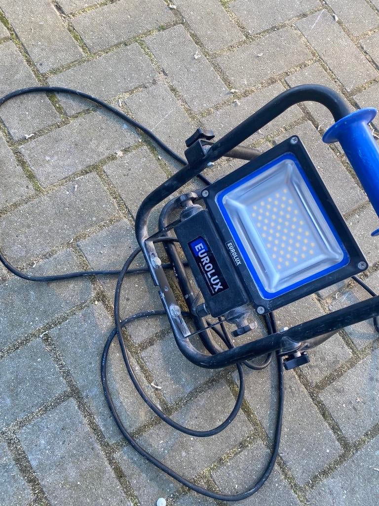 Eurolux bouwlamp 30w, Ophalen, Zo goed als nieuw