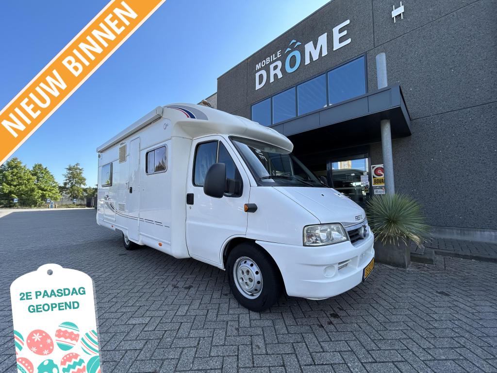 Zeer nette camper voor aantrekkelijke prijs., Caravans en Kamperen, Luifel, T.E.C., Ringverwarming, Fiat