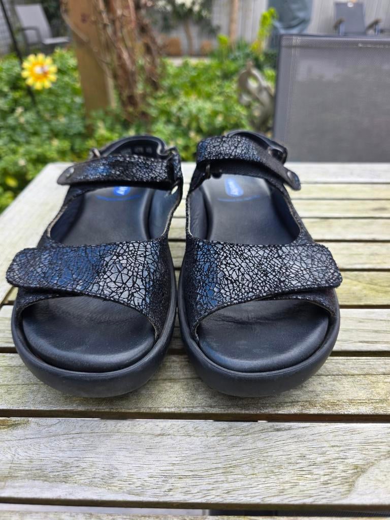 Wolky dames sandalen, maat 40 - Zo goed als nieuw!, Kleding | Dames, Schoenen, Wolky, Zwart, Zo goed als nieuw, Sandalen of Muiltjes