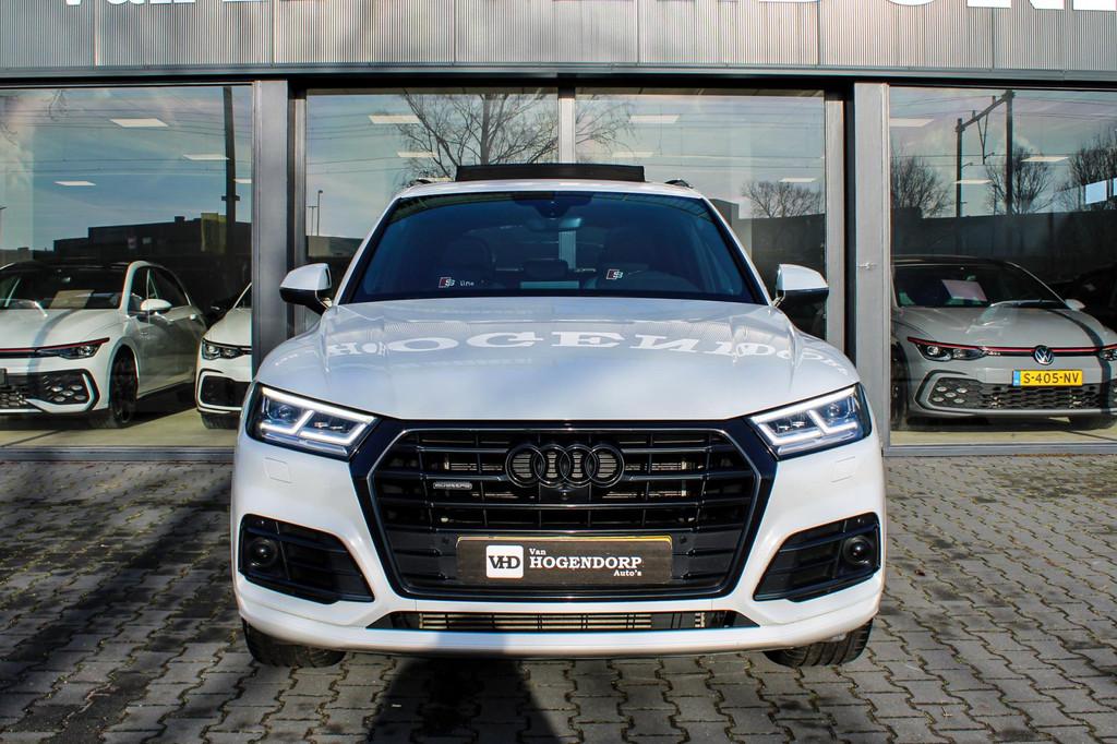 Audi Q5 55 TFSI e quattro Competition PANO B&O 360 CAMERA, Automaat, USB, 4 cilinders, Wit