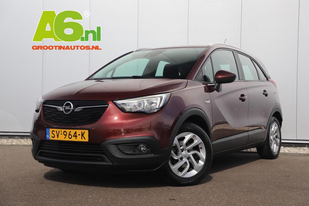 Opel Crossland X 1.2 Online Edition Navigatie Airco Cruise P, Voorwielaandrijving, Gebruikt, 1199 cc, Met garantie (alle)