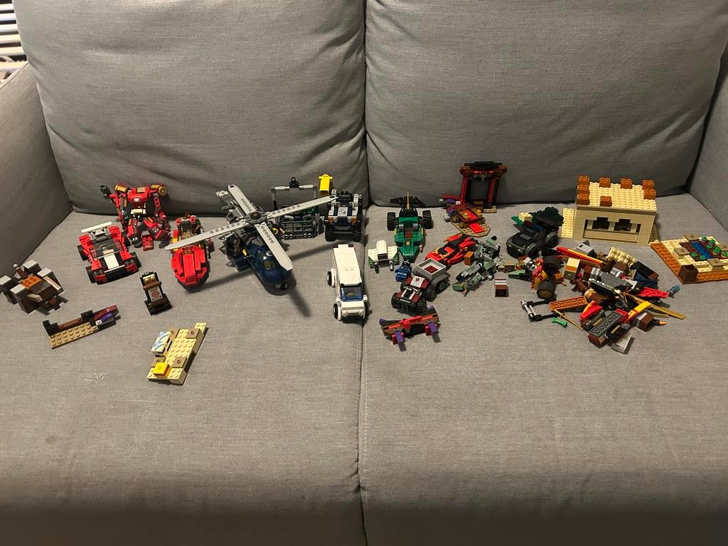 Grote collectie LEGO sets: Ninjago, Jurassic Park, Minecraft, Kinderen en Baby's, Speelgoed | Duplo en Lego, Ophalen, Gebruikt
